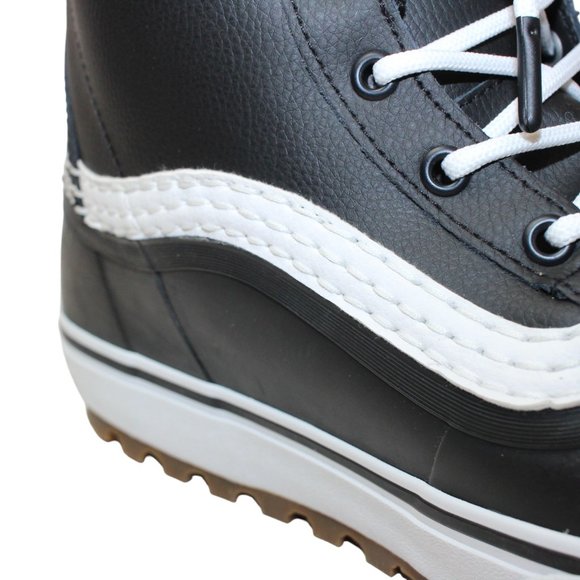 Vans ALL Weather MTB Sneaker Boot Black / White Waffle Sole Men's 12 NEW! - Picture 10 of 13